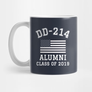 Patriotic DD-214 Alumni Class of 2019 Mug